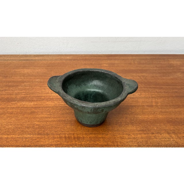 Mid-Century German Minimalist Studio Pottery Bowl, 1960s For Sale - Image 16 of 18