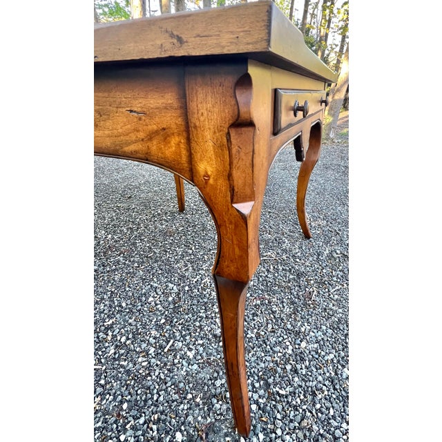 Century Furniture Oversized French Country Lamp Table For Sale - Image 9 of 11