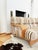 70s Mario Bellini Cassina "Pianura" style Oak Two Seater Sofa Loveseat (2 of 2) For Sale - Image 15 of 18