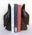 Pair of Carved Ironwood Eagle Bird Bookends Sculptures Mid Century Modern For Sale - Image 4 of 4
