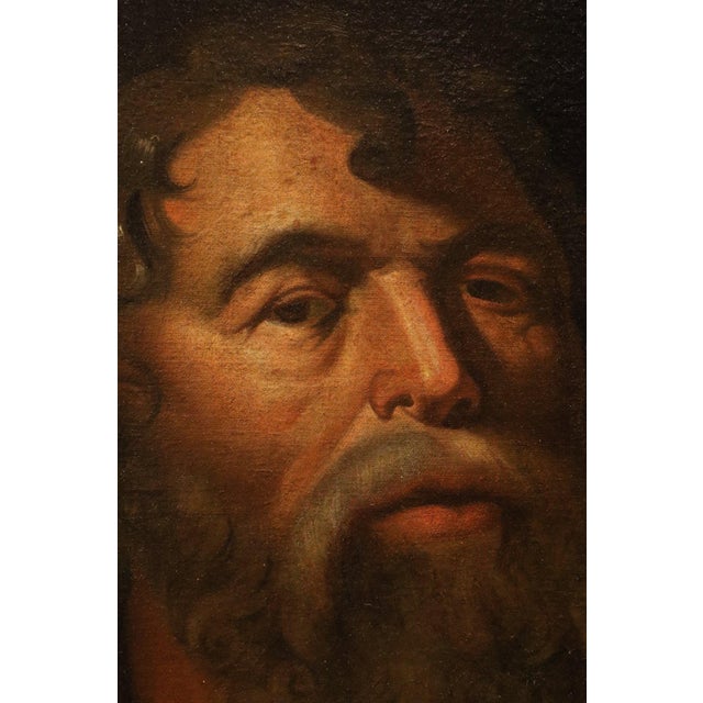 Follower of Rubens, Ecce Homo, 1700, Oil on Canvas For Sale - Image 6 of 16