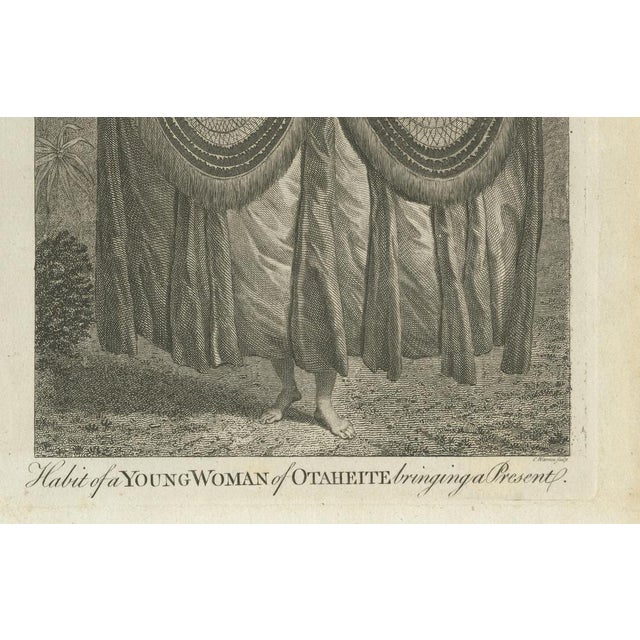 After John Webber, Tahitian Costumes, Otaheite Women, Pacific Voyages, 1790, Engraving For Sale - Image 7 of 9