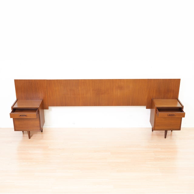 Mid-Century Modern 1960s C13 - Mid Century Headboard by White & Newton For Sale - Image 3 of 17