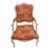 Vintage Mid Century Italian Orange Chair For Sale
