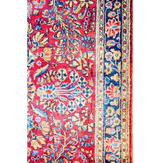 Traditional Early 20th Century Persian Sarouk Rug For Sale - Image 3 of 6