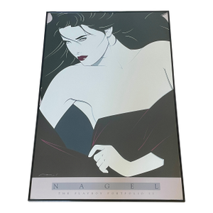 Patrick Nagel Framed Serigraph 24" X 36" Playboy Portfolio II