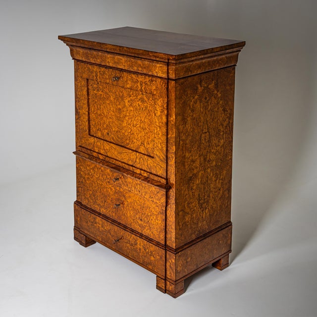 Early 19th Century Pyramid Secretary, Southwestern Germany, 1835 For Sale - Image 5 of 11