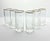 Contemporary Vintage Gold Rim Highball Tumbler Drinking Glasses - Set of 6 For Sale - Image 3 of 6