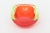 Red Vintage Murano Flavio Poli Rare Red and Yellow Uranium Sommerso Glass Oblong Bowl For Sale - Image 8 of 12