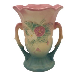 1940s Hull Art Double Handled Vase - Ohio, Usa For Sale