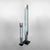Silver Mid-Century Modern Aluminium Signal Column Floor Lamps from Serge Mouille, Set of 3 For Sale - Image 8 of 13
