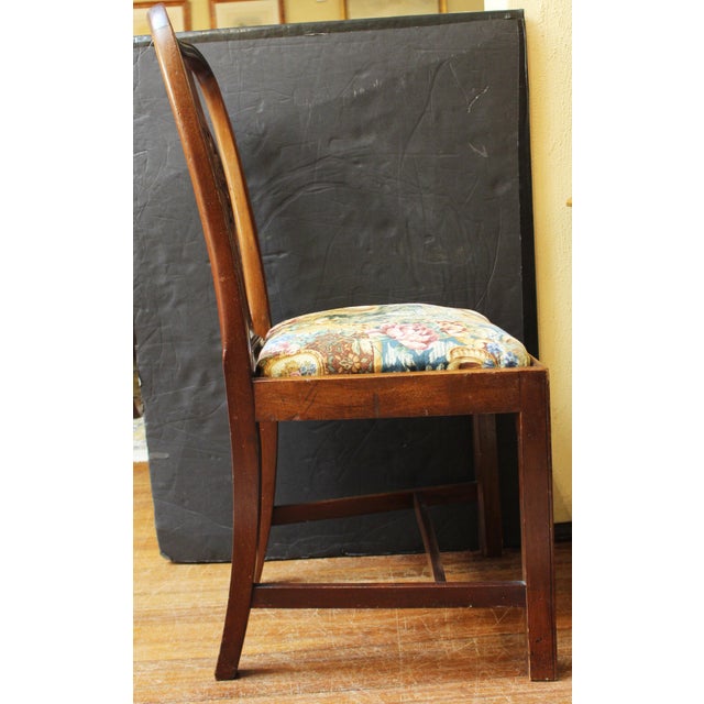 Early 20th Century Circa 1900 Georgian Revival Style Side Chair For Sale - Image 5 of 8