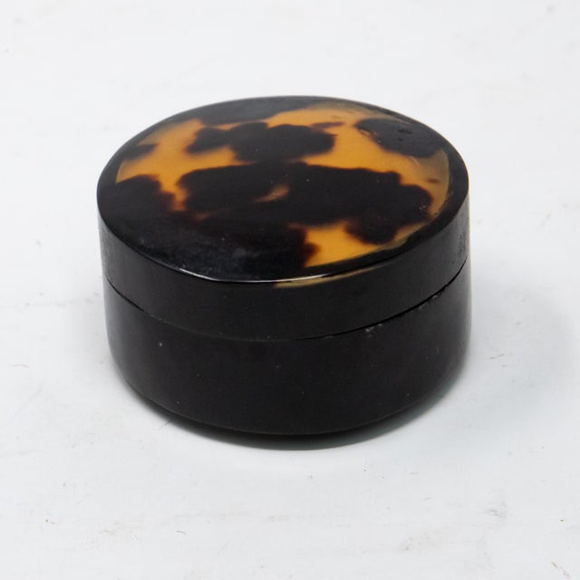 Chinese Vintage Leopard Print Pill Box For Sale - Image 3 of 9