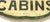Metal 1930s Tourists Rooms Bath Cabins Double-Sided Painted Metal Sign 30” X 17.5” For Sale - Image 7 of 8