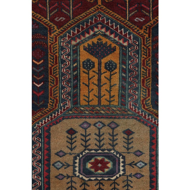 Rug & Kilim’s Baluch Tribal Rug With Colorful Geometric Patterns For Sale In New York - Image 6 of 7