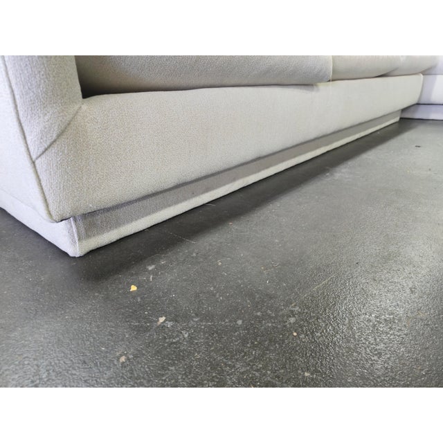 Milo Baughman 2 Piece Sectional For Sale In Miami - Image 6 of 6