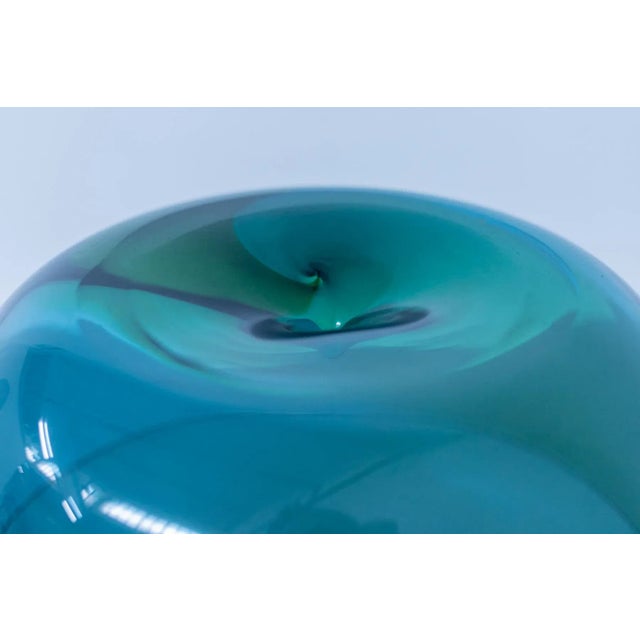 Mid-Century Modern Vintage Murano Glass Bowl by Tapio Wirkkala for Venini, 1980s For Sale - Image 3 of 7