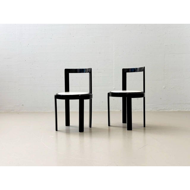 1970s Vintage Italian Side Chair by Gianfranco Frattini, 1970s For Sale - Image 5 of 16