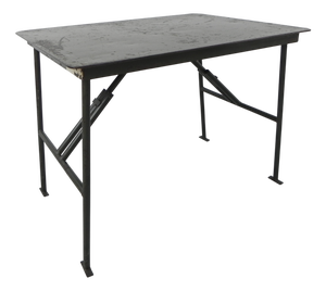 Industrial Folding Table in Steel, 1950s
