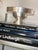 Contemporary Rl 04 Centerpiece in Silver Plated Brushed Brass by Caspal For Sale - Image 3 of 10