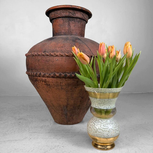 Antique Terracotta Jar, 1890s For Sale - Image 5 of 17