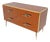Mid-Century Modern Style Amber Mirrored Chest of Drawers with Brass Details, 2000 For Sale