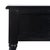 Black Athena 2 Drawer Console Table - Black For Sale - Image 8 of 12
