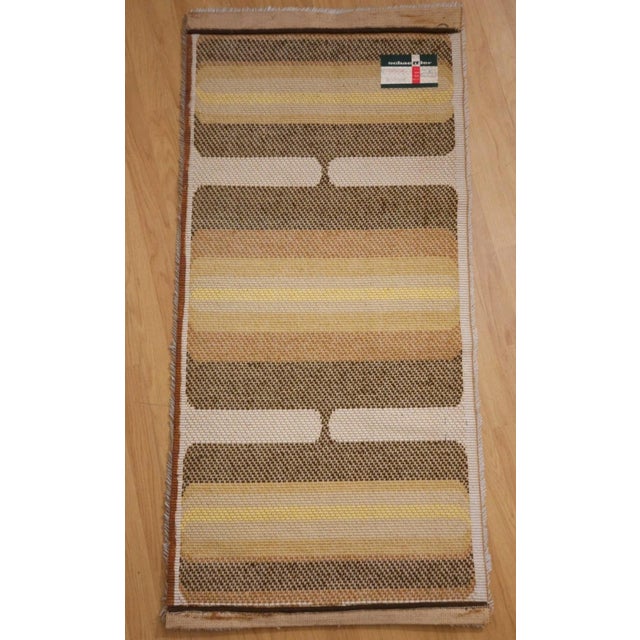 Textile Mid-Century Modern German Rug from Schaeffler, 1970s For Sale - Image 7 of 9