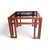 1960s Danish Modern Teak Geometric Glass Top Table, 1960s–70s For Sale - Image 5 of 9