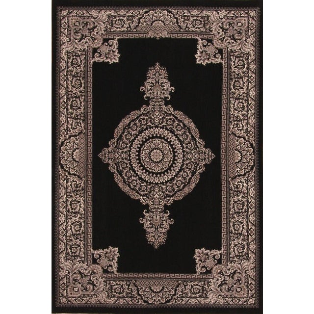 Middle Eastern Hand-Knotted Ghom Rug For Sale - Image 11 of 11