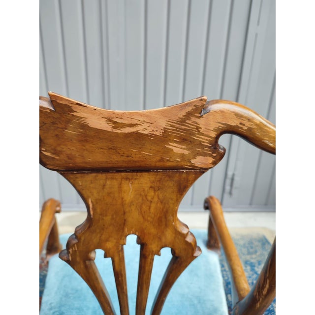 1940s Baroque Armchair, 1940s For Sale - Image 5 of 18