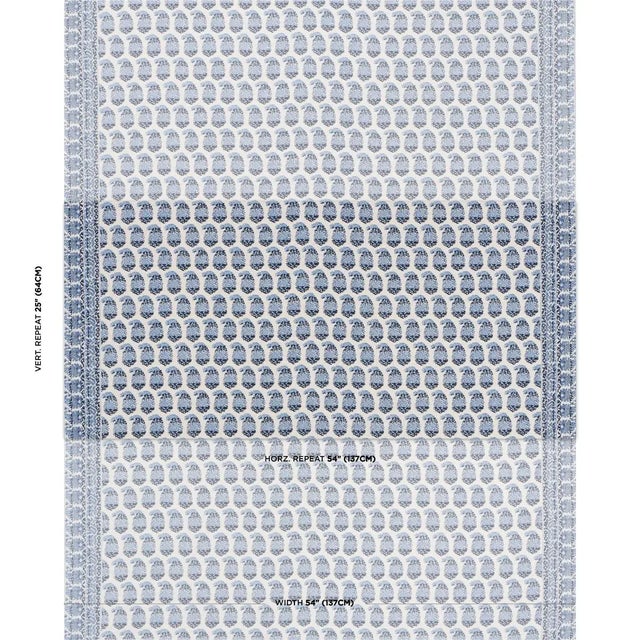 Created in collaboration with Rita Konig, Terry derives its rich colors, delicate paisley motif, and intricate border...