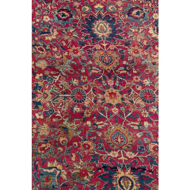 Large Antique Tabriz Rug For Sale - Image 3 of 10