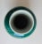 Deep Green Craquelé Ceramic Vase, 1970s For Sale - Image 3 of 5