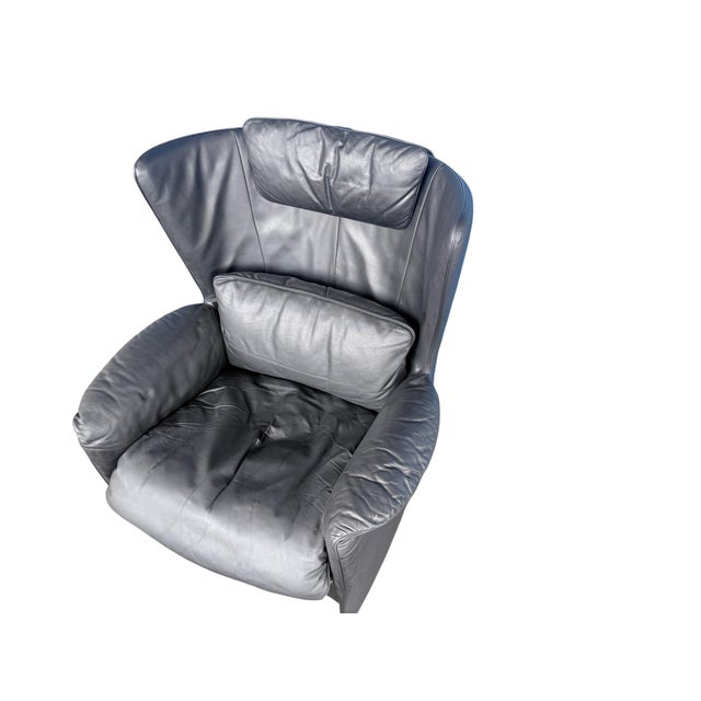 Set of DS-23 Lounge Chair and Ottoman from de Sede, 1988 For Sale - Image 4 of 9