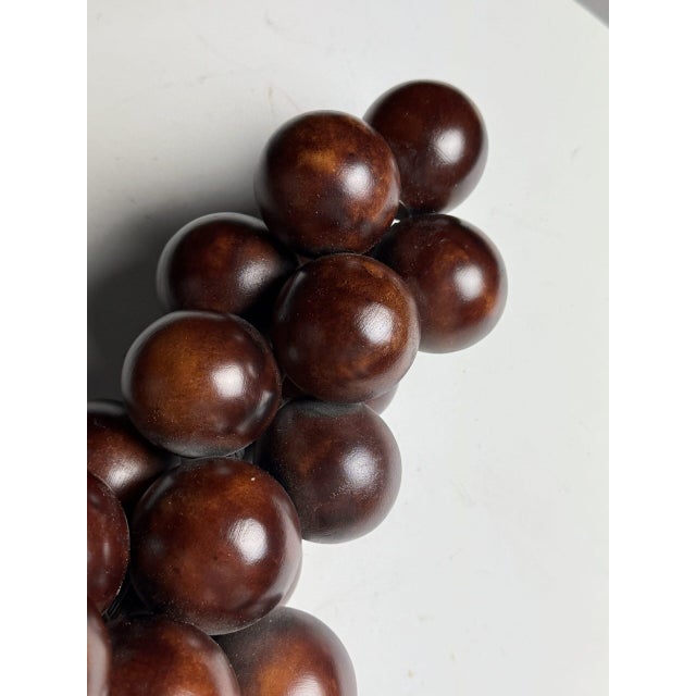 Vintage Grape Cluster in Alabaster For Sale - Image 12 of 14