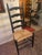 French Country Set of Two Vintage Hand Roped French Side Chair’s For Sale - Image 3 of 3