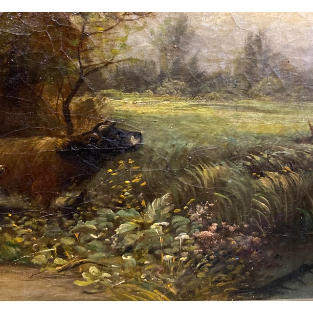 Late 19th Century Jules Dupré 19th Century French Barbizon School Pastoral Oil Painting, Louvre, Smithsonian, Metropolitan Museum of Art For Sale - Image 5 of 18