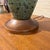 Mid 20th Century Pair of Mid Century Modern Walnut and Ceramic Cork-Style Table Lamps With Original Shades For Sale In Cleveland - Image 6 of 11