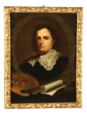 Portrait of a Painter, Oil on Canvas