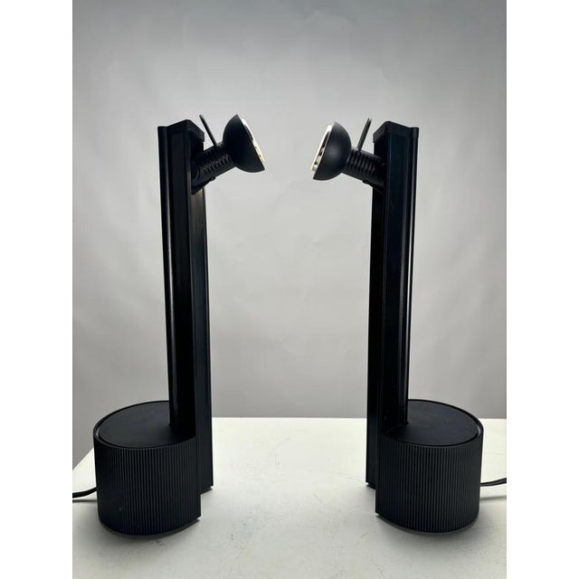 Plastic Table Lamps by Franco Albini for Sirrah, 1983, Set of 2 For Sale - Image 7 of 12