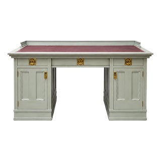 Art Nouveau Gentleman's Writing Desk by Fritz Nagel, Vienna, Austria, 1910s For Sale