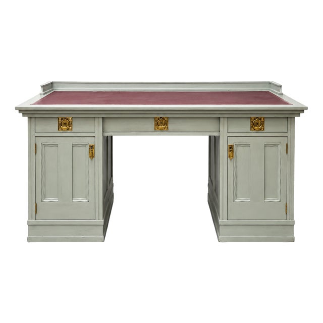 Art Nouveau Gentleman's Writing Desk by Fritz Nagel, Vienna, Austria, 1910s For Sale
