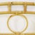 Woven Bamboo Headboard with Arch and Circle Pattern