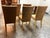Late 20th Century Modern Parsons-Style Dining Chairs, Set of Five For Sale - Image 5 of 12