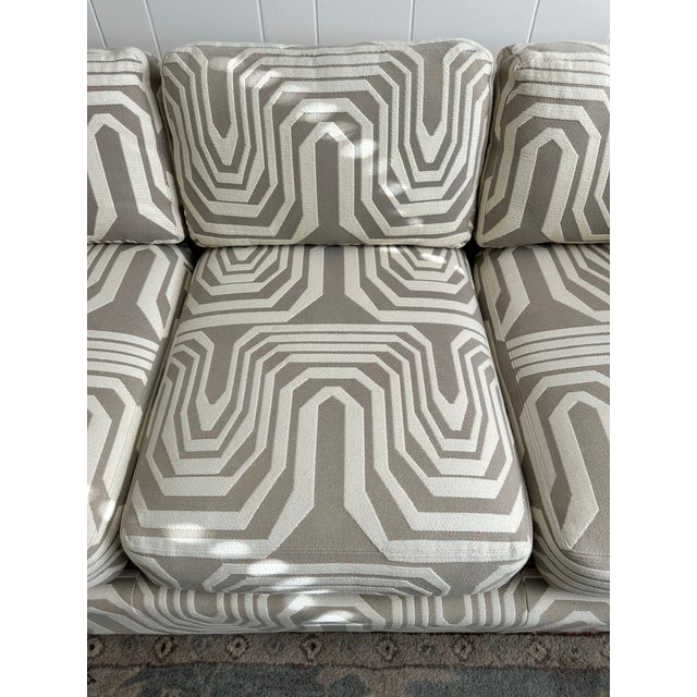 Directional MCM Directional Ultra Modern, Geometric Sofa 1970's For Sale - Image 4 of 7
