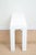 Vintage White Lacquered Wood Rectangle Console and or Sofa Table Restored, 80's For Sale - Image 10 of 11