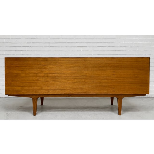 Funky Sculptural Mid Century Modern Styled Credenza | Teak Media Stand | Handmade Sideboard For Sale - Image 13 of 13