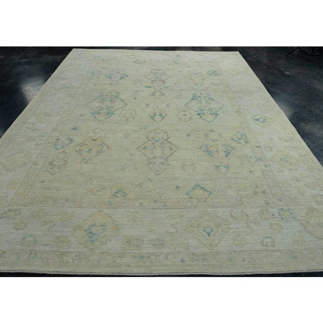 Turkish Oushak Rug 8'9" x 11'8" #18539 Explore a curated collection of hallway runners, wool rugs, and handmade...