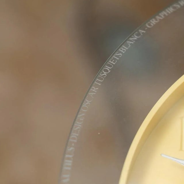 Nautilus Wall Clock attributed to Oscar Tusquets, 1996 For Sale - Image 10 of 12